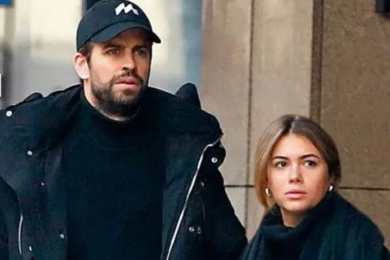 Gerard Piqué y Clara Chía Martí Fueron captados juntos en el trabajo. - Créditos: Instagram