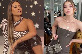 Galilea Montijo y Gigi Hadid usaron el mismo minivestido ¿a quién se le ve mejor?