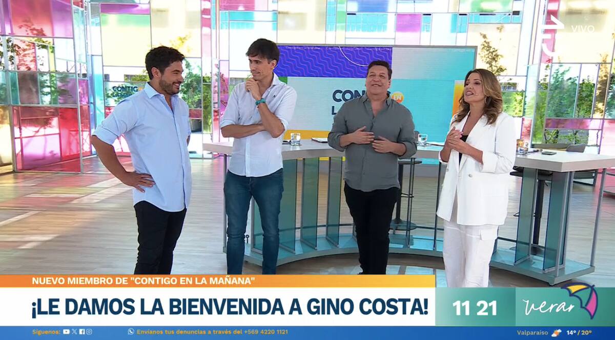 Gino Costa reveló detalles de la envidia existente por parte de TVN. Foto: CHV.