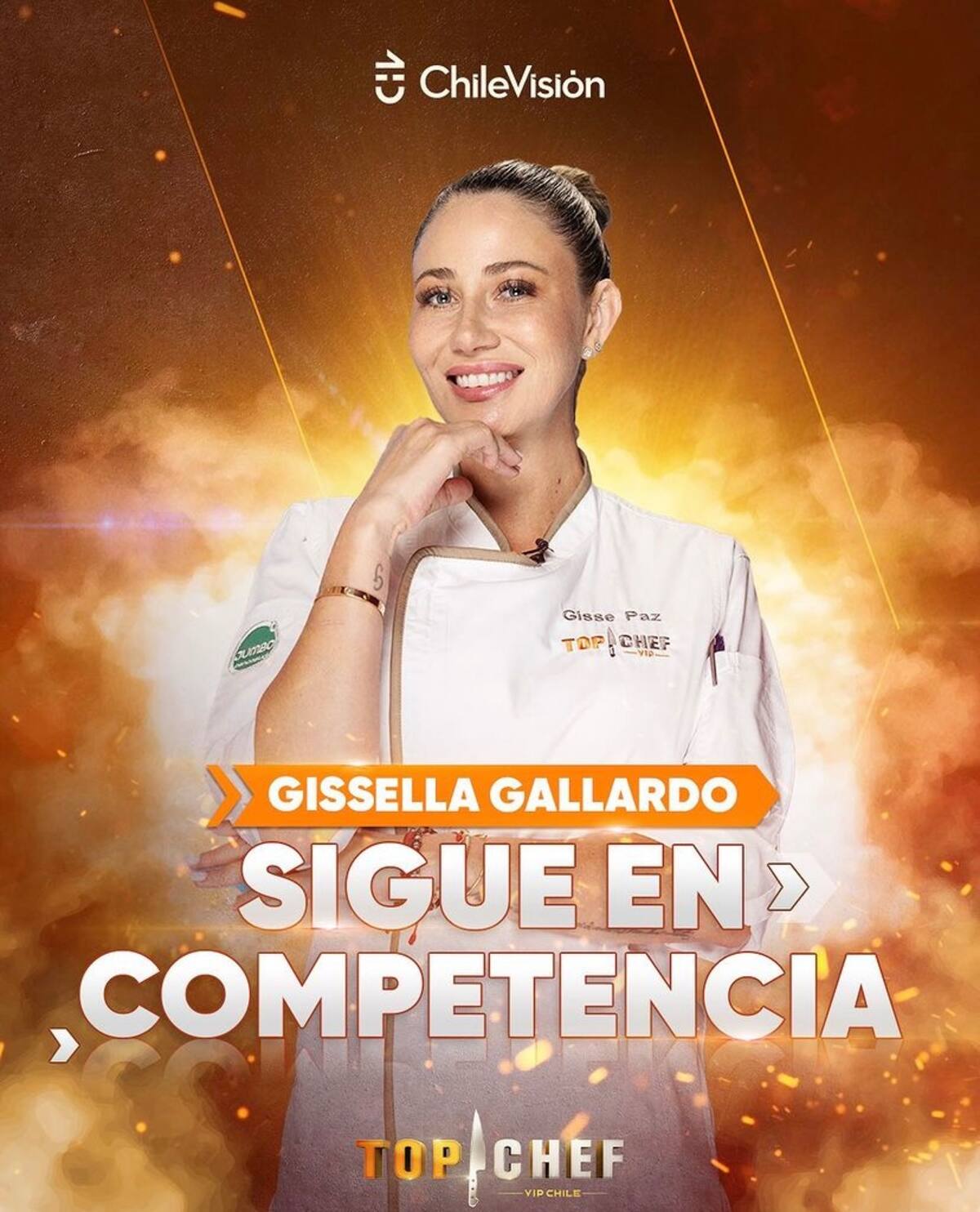 Gissella Gallardo se ganó un puesto en "Top Chef VIP".