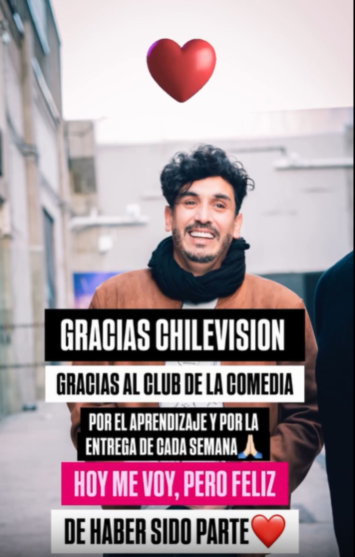 Se va de El Club de la Comedia. Foto: Reproducción.