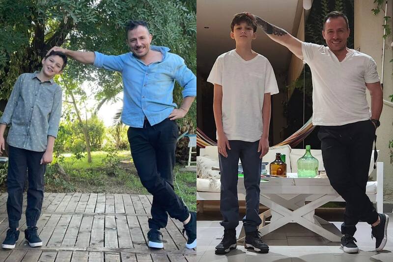 A través de un mensaje de Año Nuevo por redes sociales, el exchico reality compartió lo grande que está su primogénito.