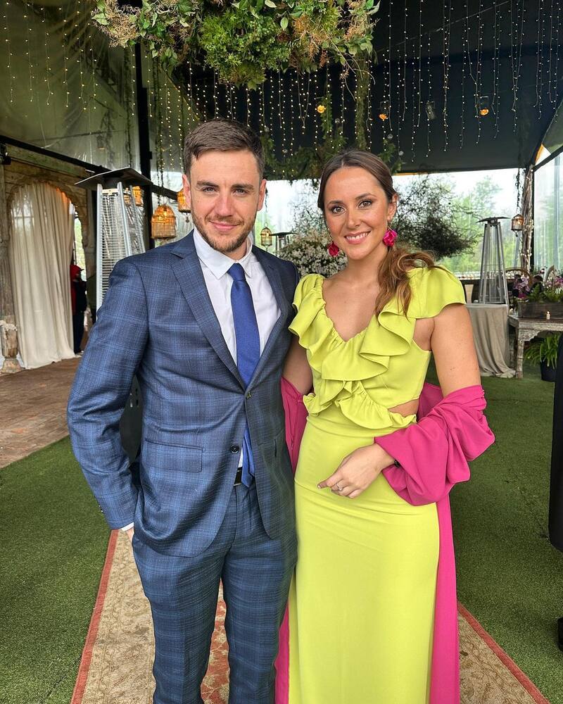 Gonzalo Fouillioux y su pareja