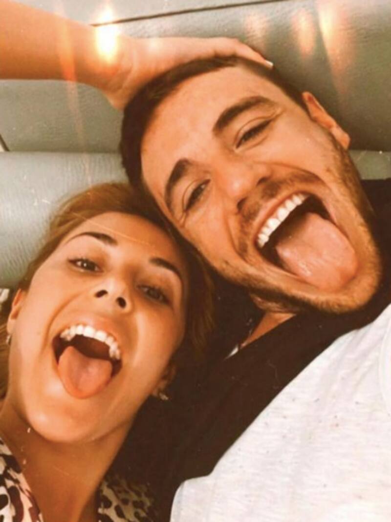 Gonzalo Fouillioux y María Trinidad Rendić. Foto: Instagram.