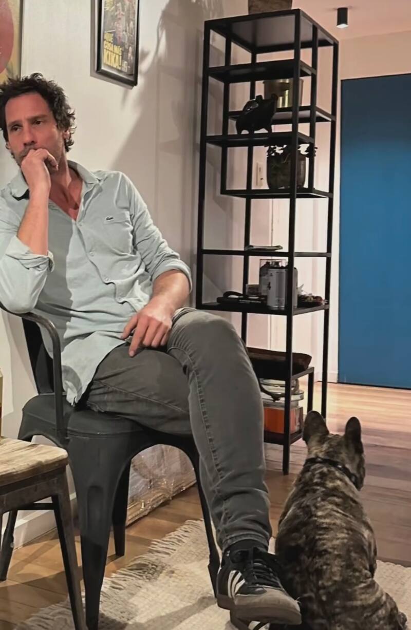 El actor dedicó un sentido mensaje de despedida a su amigo perruno.