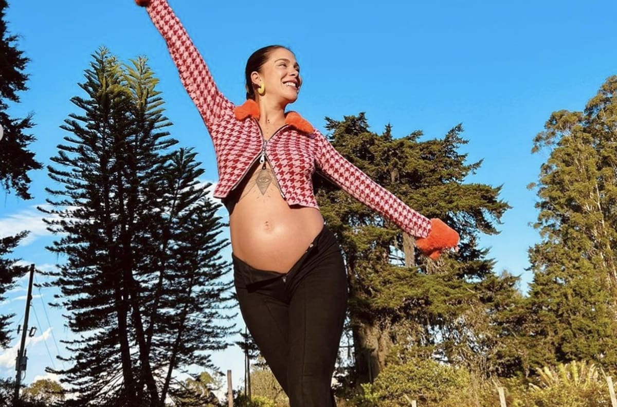 Greeicy está que se estrena su “panza” en los shows