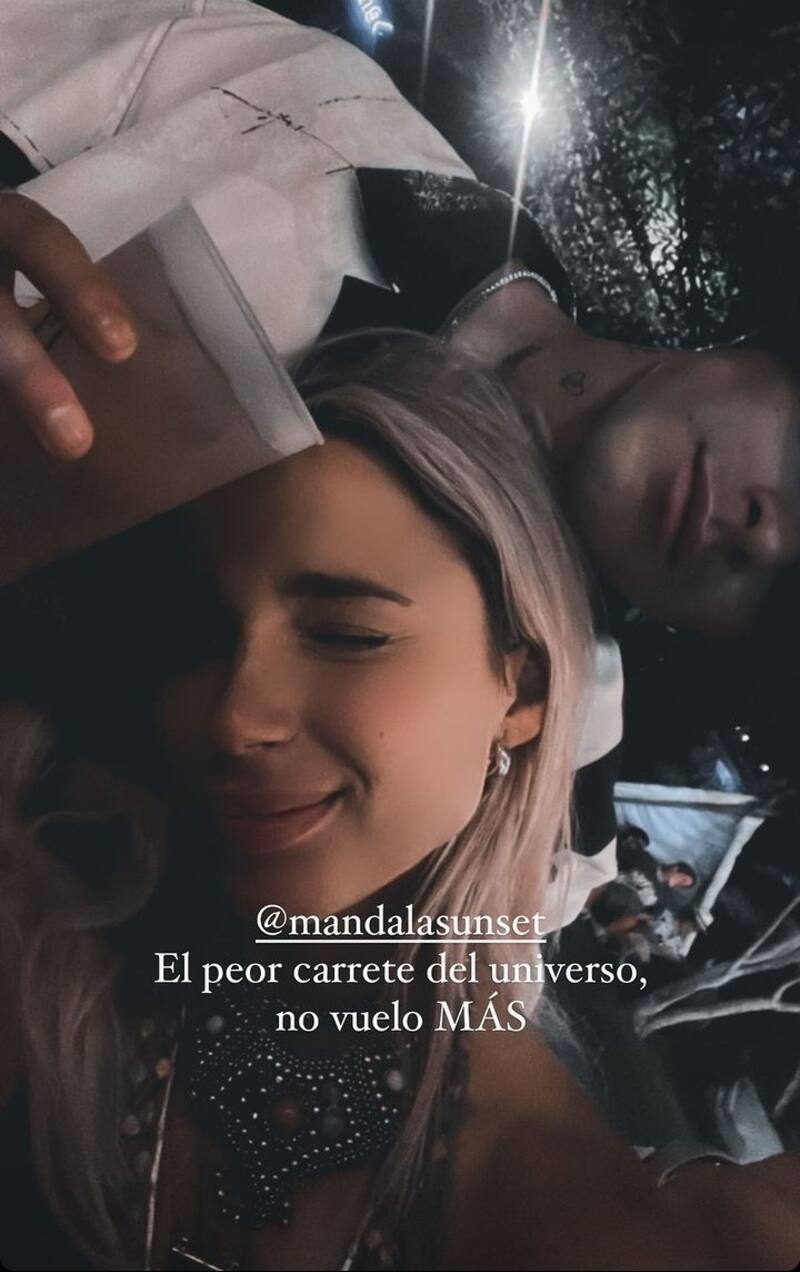 Guarén apoyó a Nicolás Solabarrieta en su descargo. Créditos: Instagram