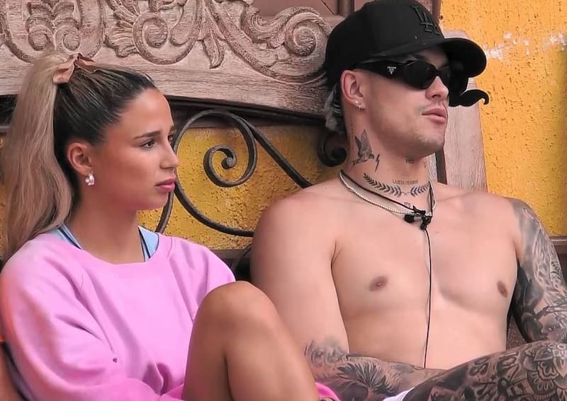 Guarén y Nicolás Solabarrieta se enamoraron en Tierra Brava. Créditos: Canal 13