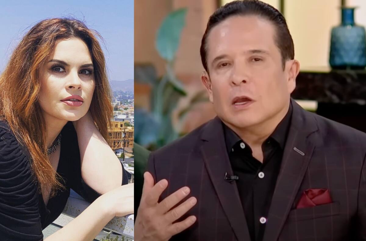 Gustavo Adolfo Infante tuvo enfrentamiento con el esposo de Mary Boquitas durante programa en vivo