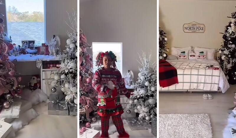 North West muestra la decoración de su habitación.