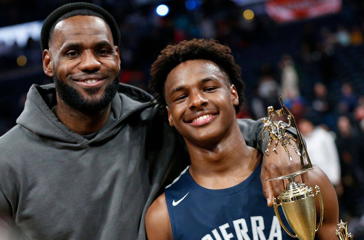 LeBron James rompe el silencio tras el paro que sufrió su hijo Bronny