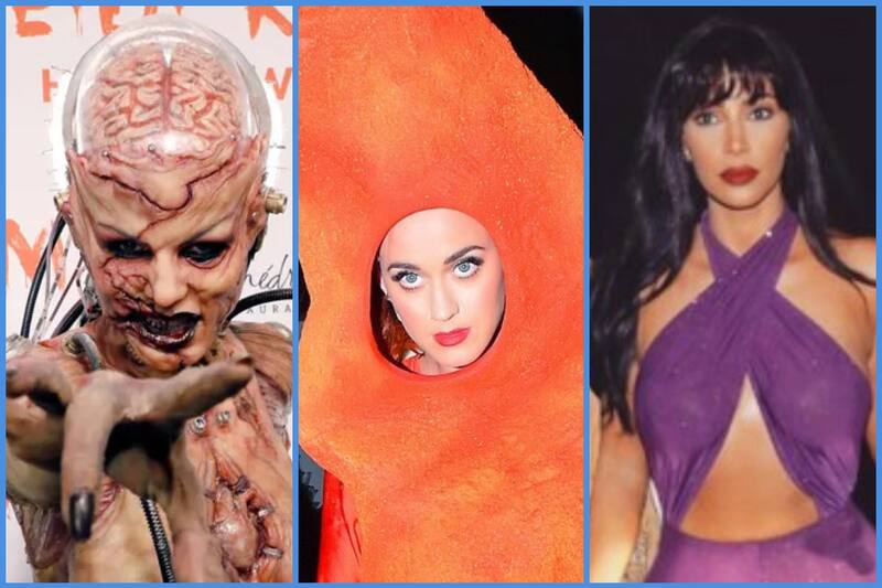 Heidy Klum, Kim Kardashian y otras famosas destacan con sus atuendos