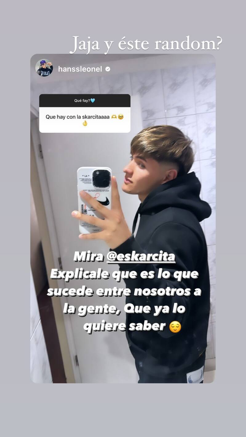 Historia de Skarlette Gálvez en cerró toda posibilidad de estar con Hans Valdés