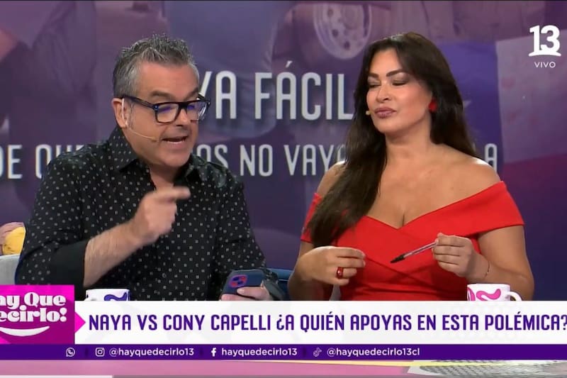 El panel cuestiona a las figuras públicas.
Foto: YouTube Canal 13