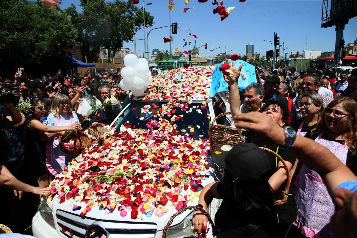 Fotos del funeral de Héctor Noguera, emblemático actor nacional que murió a los 88 años.