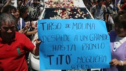 Hasta siempre, Tito: Las bellas fotos que marcaron el adiós de Héctor Noguera