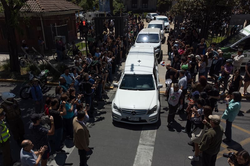 Fotos del funeral de Héctor Noguera, emblemático actor nacional que murió a los 88 años.
