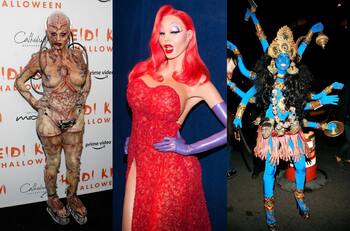 Unos look de pesadilla: Mira los 10 mejores disfraces de Heidi Klum en Halloween