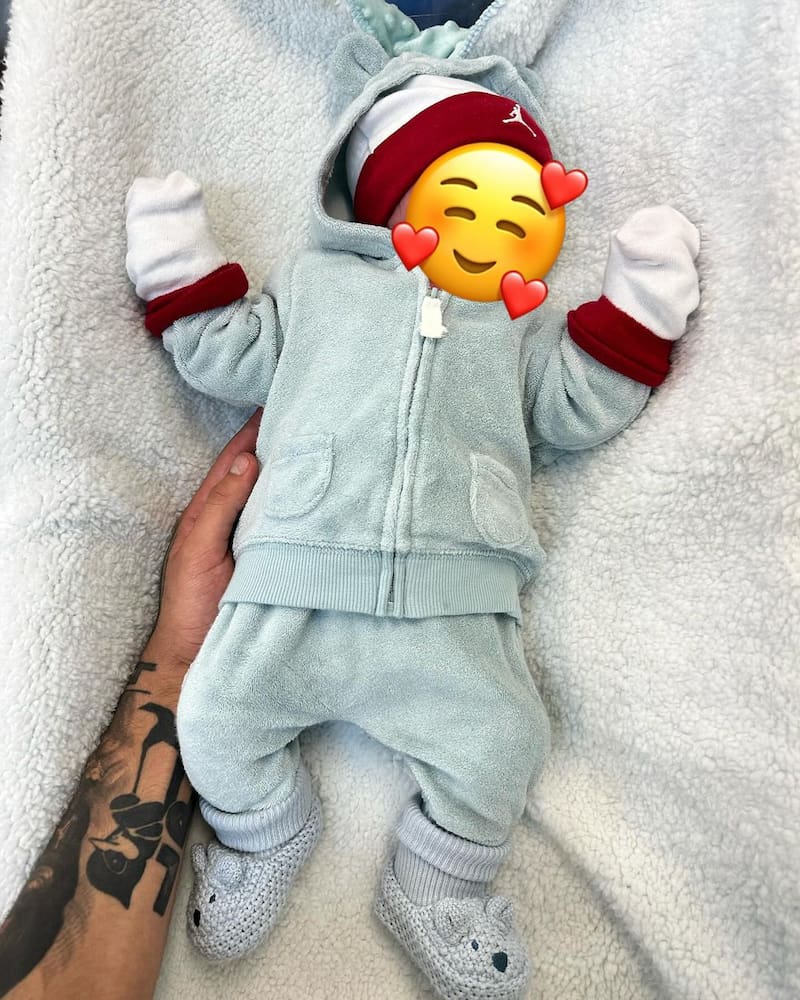 Jordan 23 celebra el nacimiento de su tercer hijo