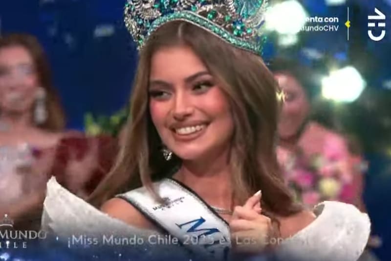 La representante de Las Condes es la nueva Miss Mundo Chile 2025.