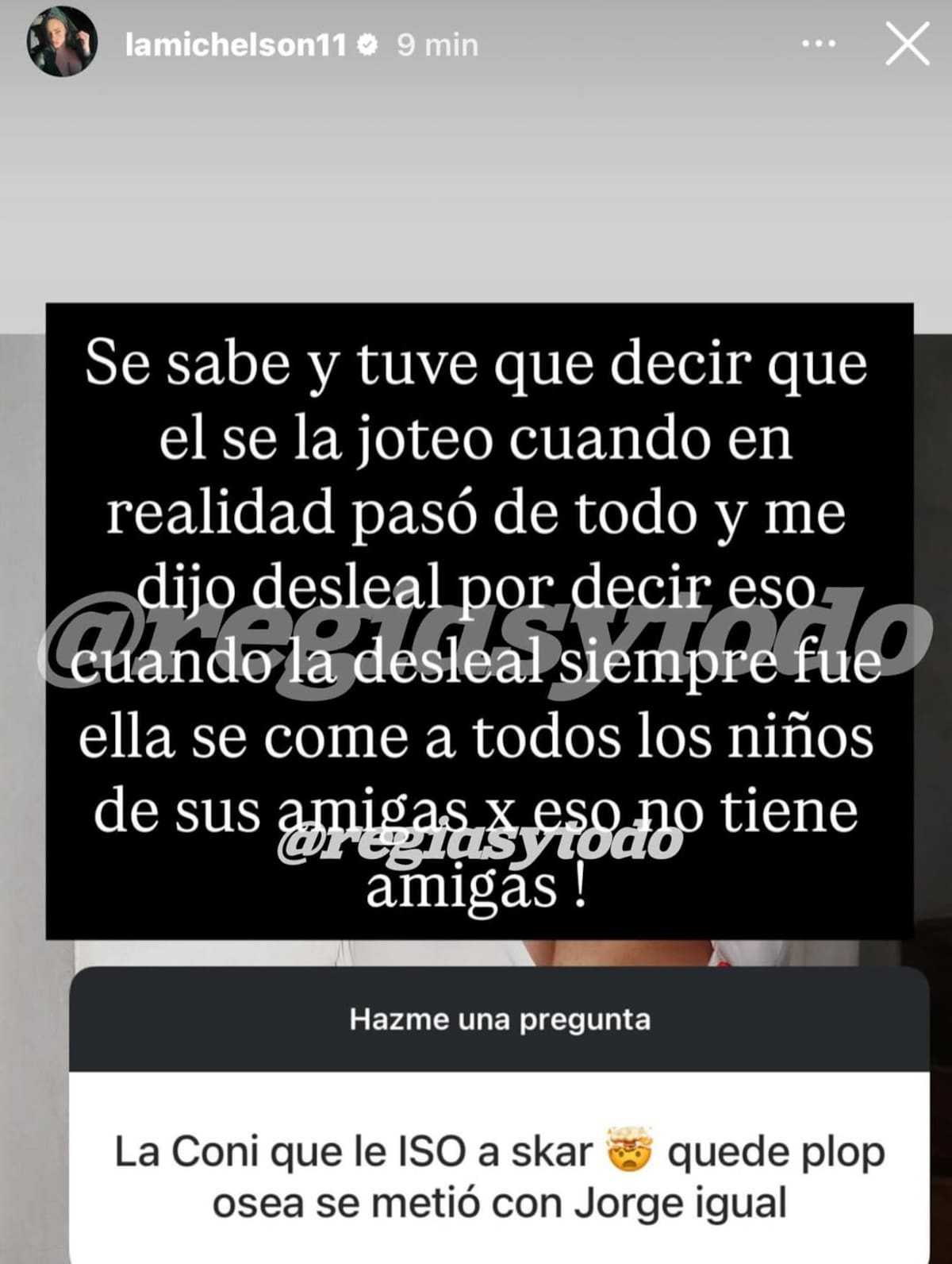 La chica reality arremetió con todo contra Cony Capelli.