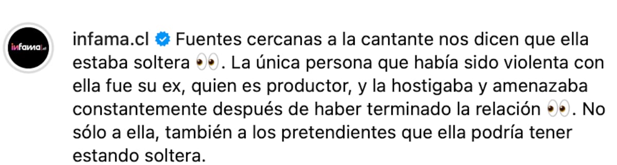 El sitio conversó con cercanos a Fran Maira quienes señalaron que ella y Nes no eran pareja.
