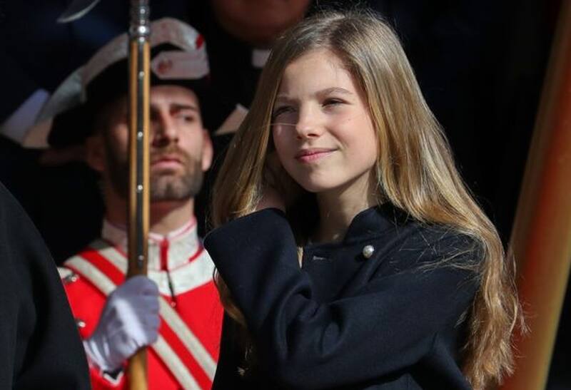 Infanta Sofía La hermana de la princesa Leonor es una apasionada de los deportes, en particular del fubtol soccer. - Créditos: Capturas de pantalla