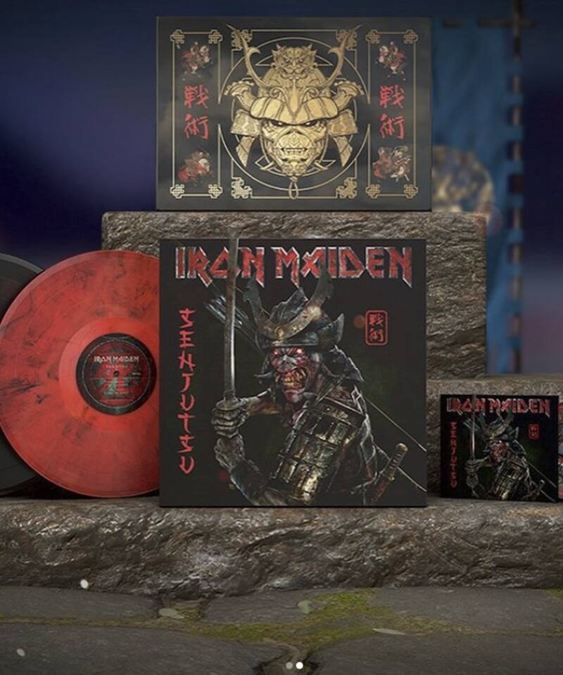 Iron Maiden Iron Maiden anunció el lanzamiento de su álbum "Senjutsu", que se lanzará el 3 de septiembre. - Créditos: Instagram @ironmaiden