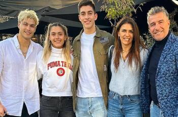 Así fue la emotiva despedida de Ivette Vergara y Fernando Solabarrieta a su hija, Maite