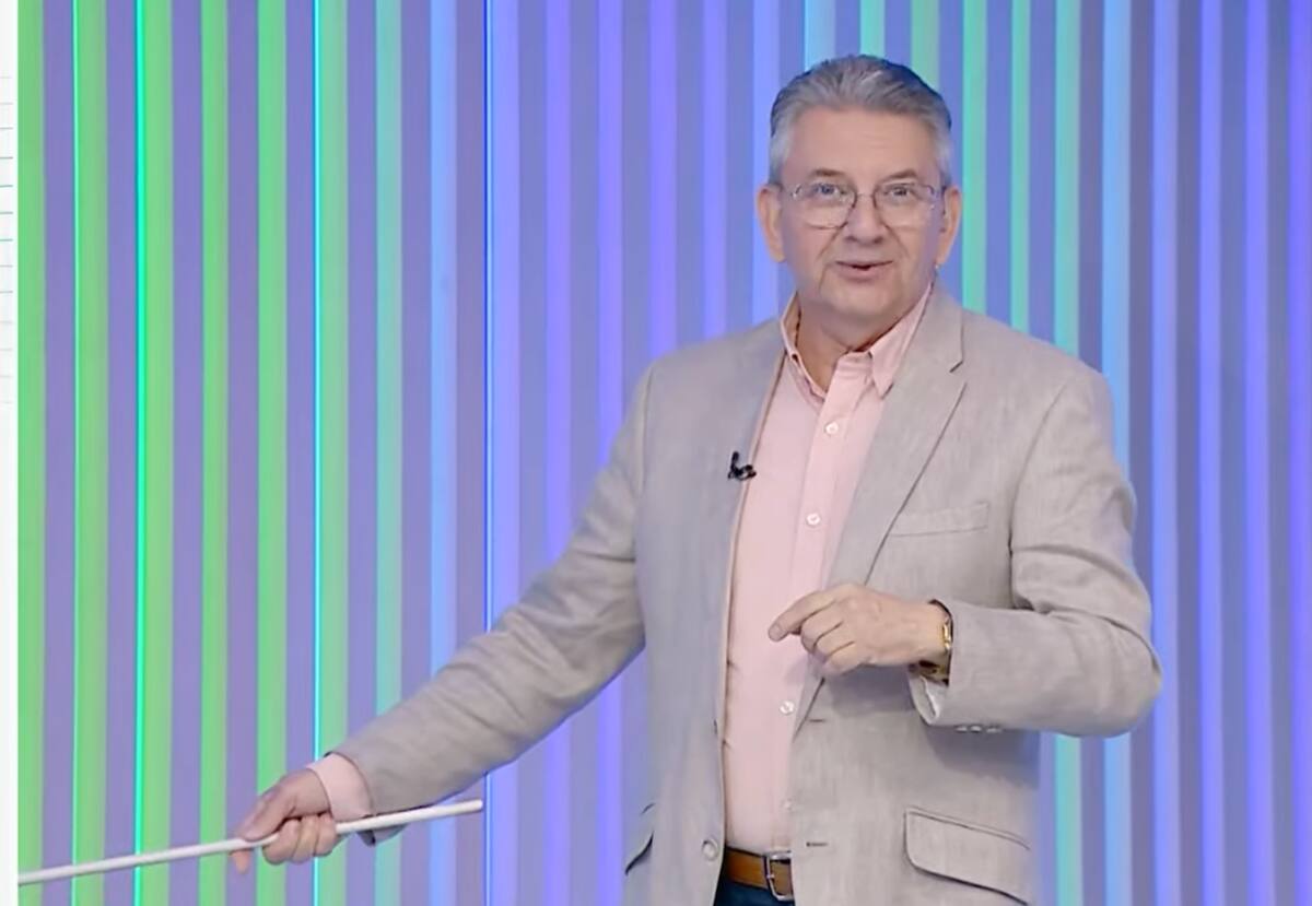 El meteorólogo de Mega sacó risas con su mensaje a Nicole Kidman. Foto: Captura Mega.