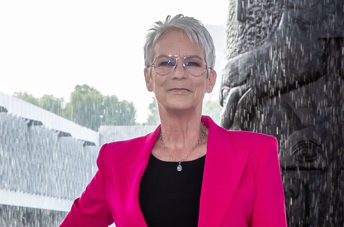 Jamie Lee Curtis recorre el Museo Nacional de Antropología en su visita de promoción a México