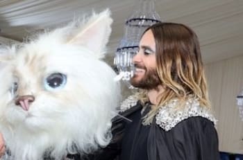 Jared Leto comparte en redes sociales su transformación de gato en la MET Gala 2023