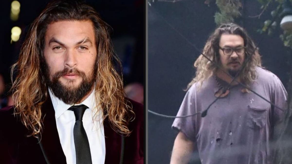 Jason Momoa aparece desmejorado viviendo en una casa rodante tras ruptura con Lisa Bonet