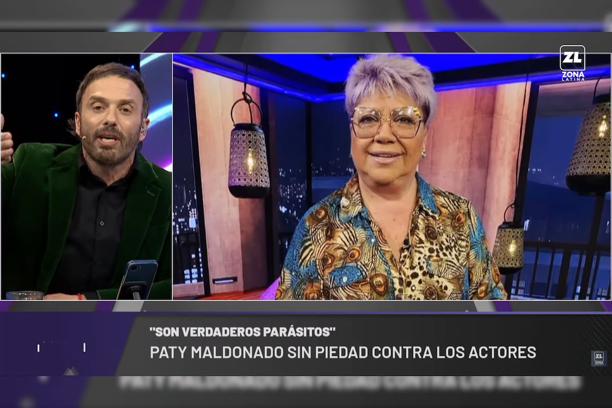 El panelista no se guardó nada y fue tajante contra los dichos de Maldonado. Créditos: Zona de Estrellas.
