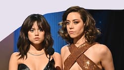 El divertido diálogo entre Jenna Ortega y Aubrey Plaza en los Premios SAG 2023