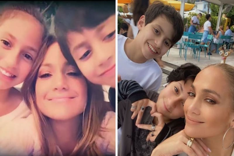 Jennifer Lopez La cantante está de fiesta con el cumpleaños de sus hijos Emme y Max - Créditos: Instagram @jlo