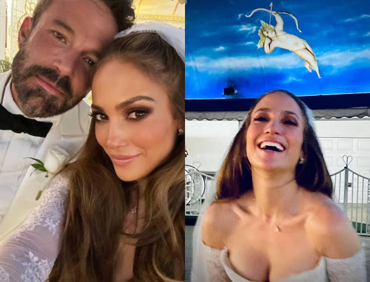 La pareja se casó en secreto en Las Vegas, Nevada.