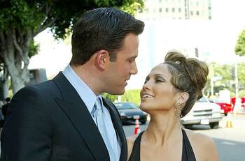 Jennifer Lopez  y Ben Affleck, luego de pasar el día juntos se despiden amorosamente