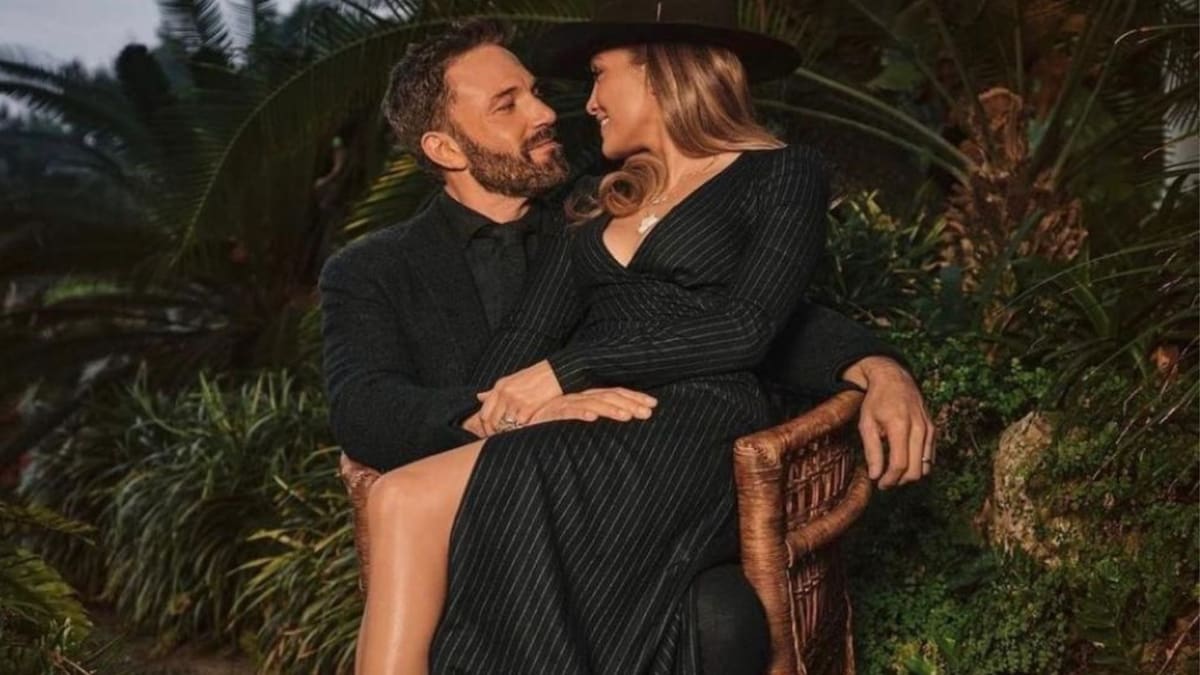 Jennifer Lopez y Ben Affleck se muestran más enamorados que nunca. - Créditos: Instagram