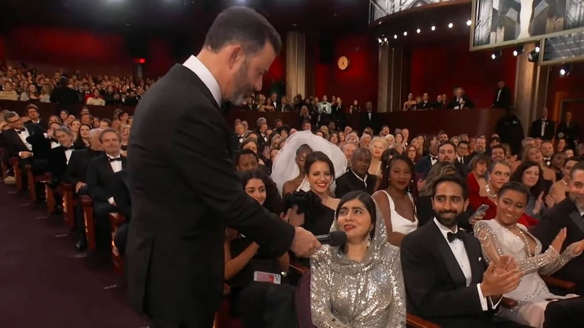 Oscar 2023: Malala Yousafzai reacciona a la broma más criticada de Jimmy Kimmel