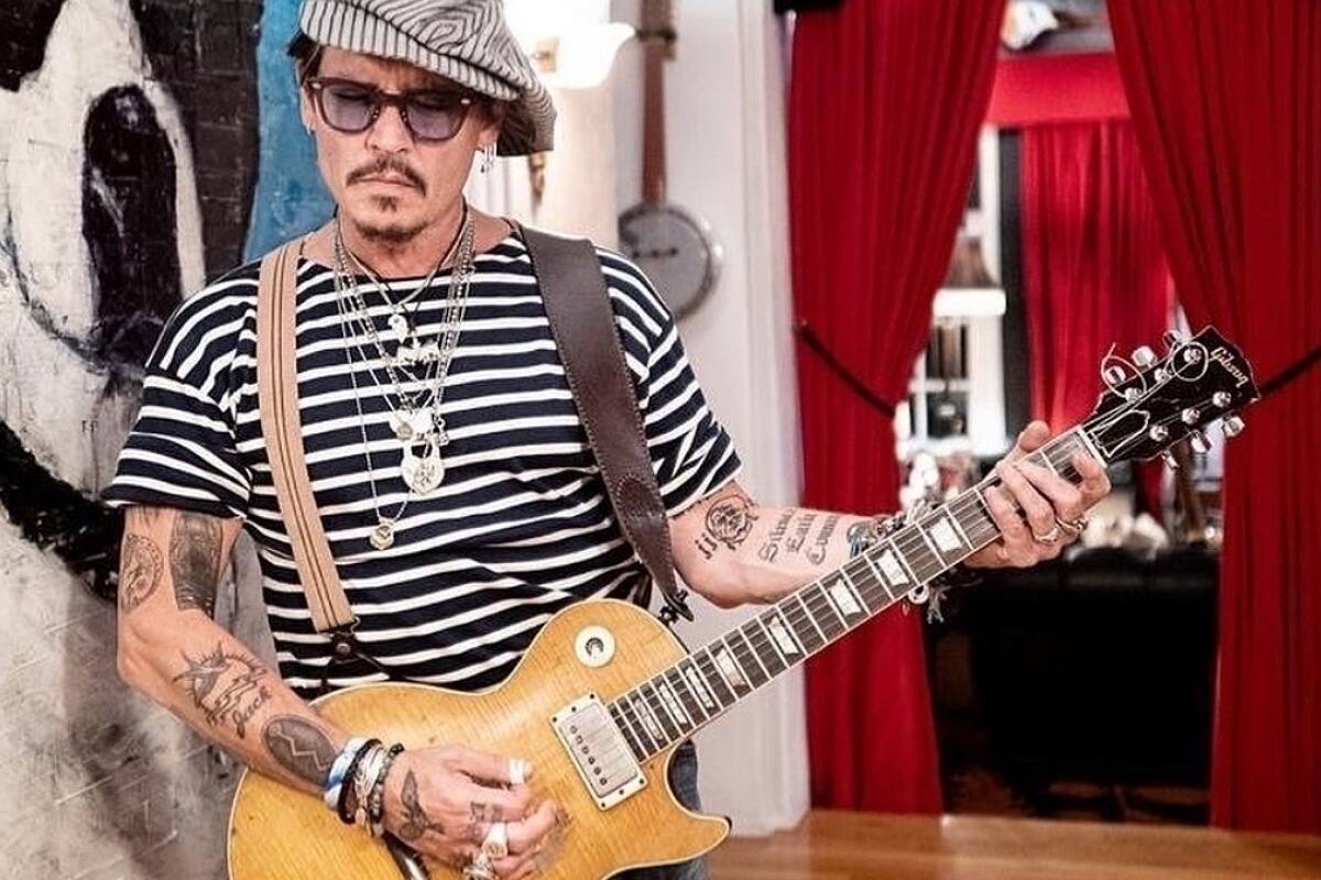 Johnny Deep El actor esta de regreso en la pantalla grande - Créditos: Instagram @johnnyDepp