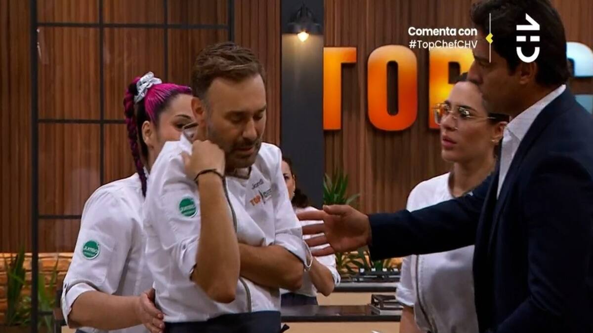 “Me saqué la cresta”: Jordi Castell sufre dolorosa caída en “Top Chef VIP”