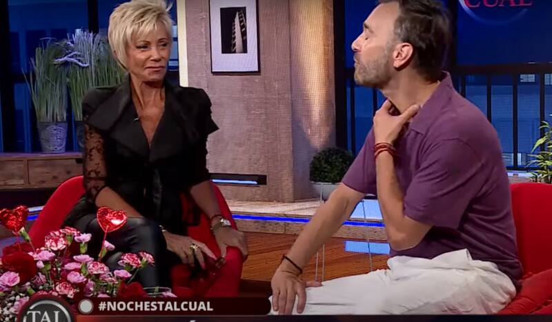 La broma de Raquel Argandoña a Jordi Castell.