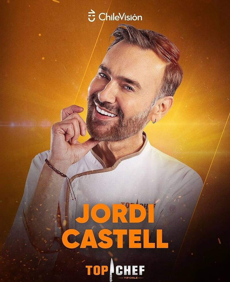 Jordi Castell es confirmado como participante de Top Chef VIP. Foto: Instagram.