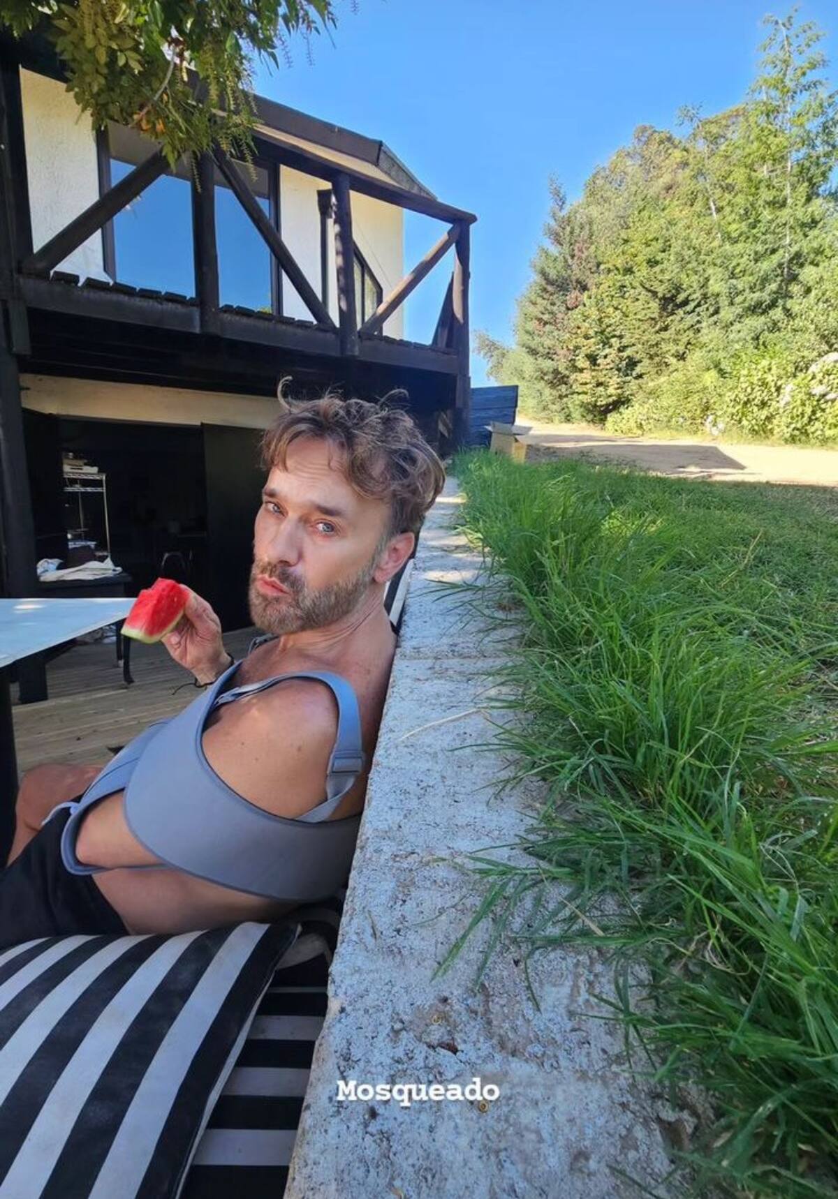 Jordi Castell se accidentó en Colbún. Créditos: Instagram