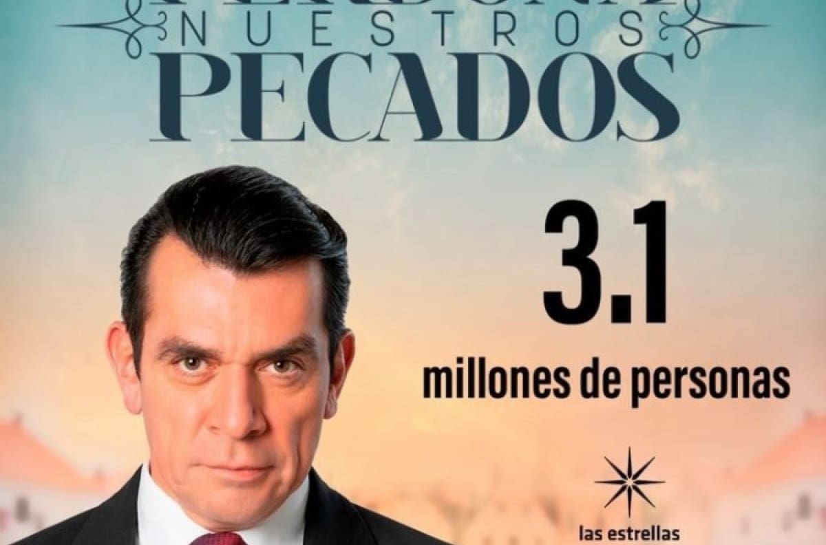 “Perdona nuestros pecados” con Jorge Salinas y Erika Buenfil llega a su fin y esta telenovela será su reemplazo