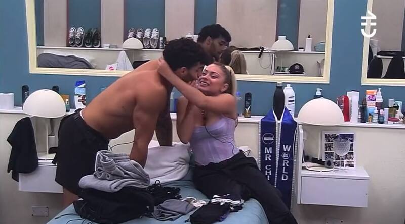 El tierno momento de Jorge y Skarleth.