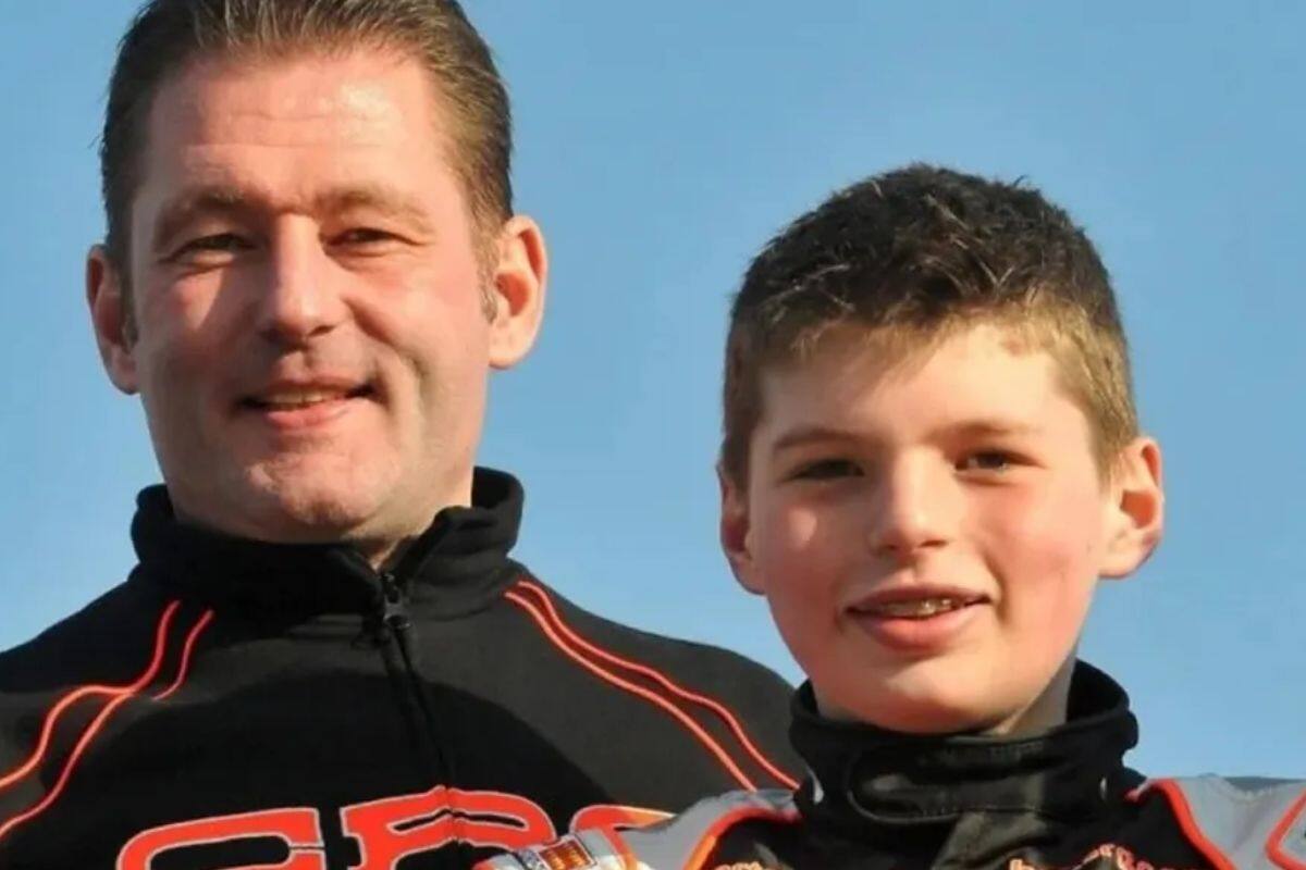 Jos y Max Verstappen El Bicampeón de F1 parece estar obsesionado con el éxito por culpa de su papá. - Créditos: Instagram: Clarín