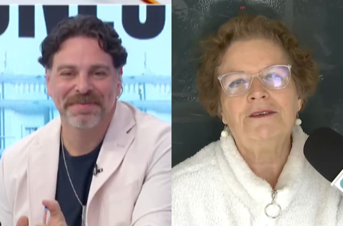 “Eso sí que no”: Adulta mayor encaró a José Antonio Neme en vivo por votar nulo