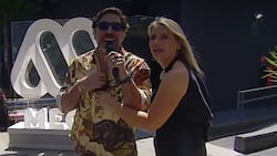 José Antonio Neme se aburrió del calor y protagonizó coqueto desnudo en Mucho Gusto